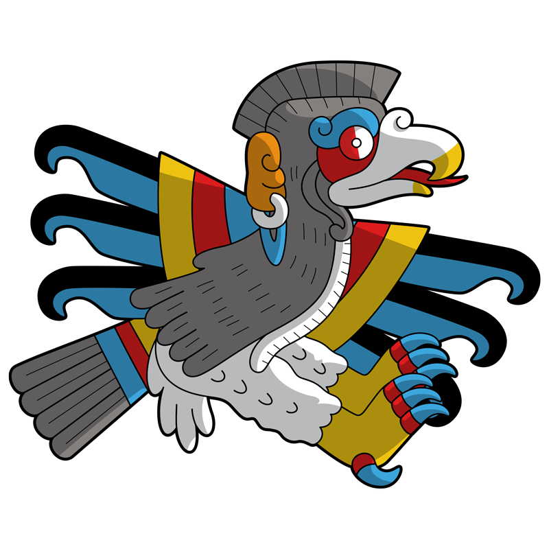 Imagen que representa a uno de los signos del Calendario de Anáhuac. ¡Calcula tu tonal natal!